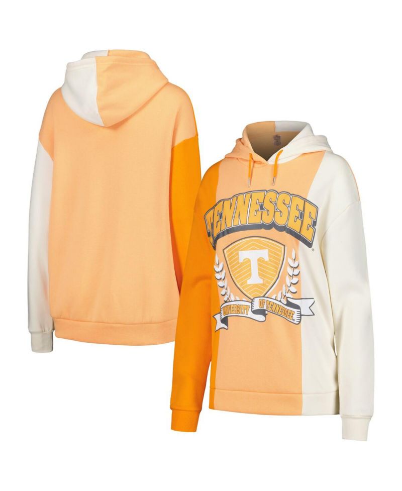 Women's Tennessee Orange Tennessee Volunteers Hall of Fame Colorblock Pullover Hoodie
