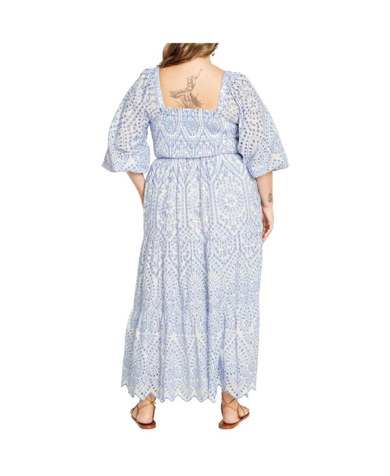 Women's Brodie 2 Tone Maxi Dress