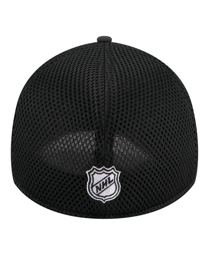 Men's Black Vegas Golden Knights Logo 39THIRTY Flex Hat