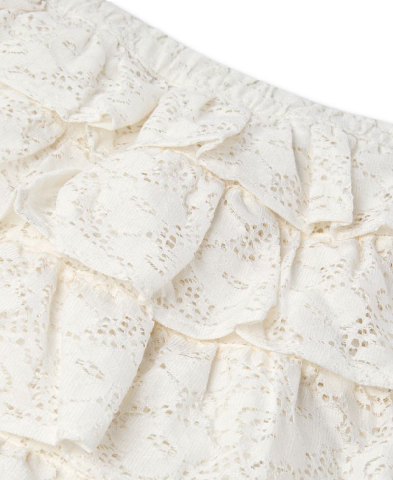 Girls' 5-18 Lace Mini Skort