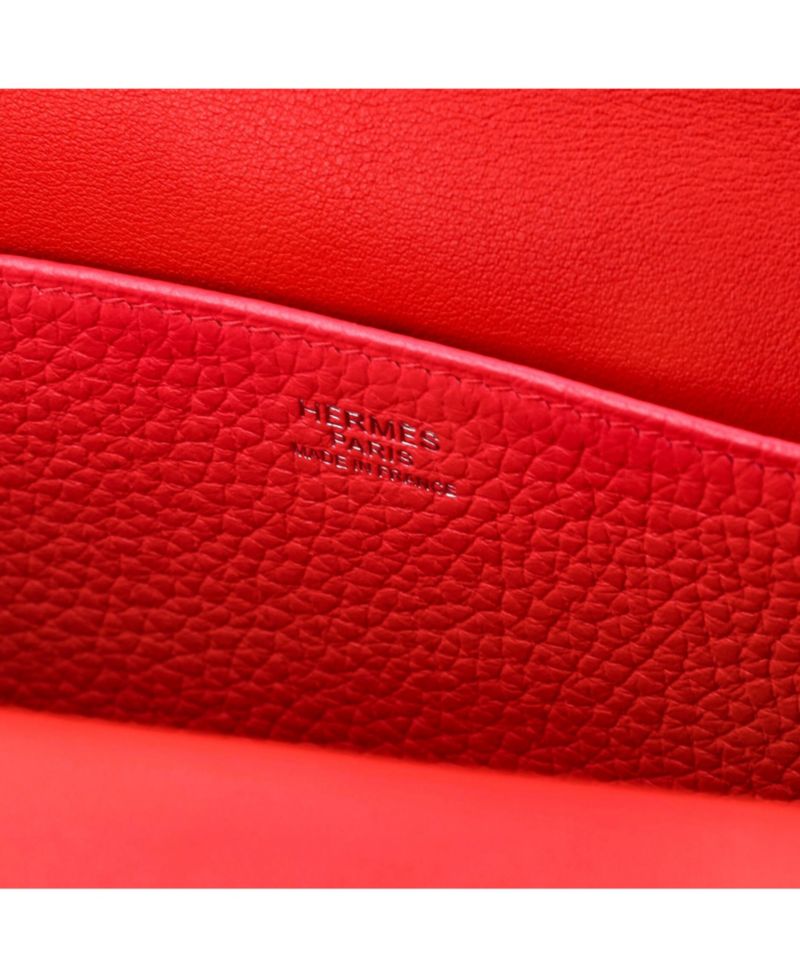 Pre-Owned Hermes 25 Halzan Bag Clemence