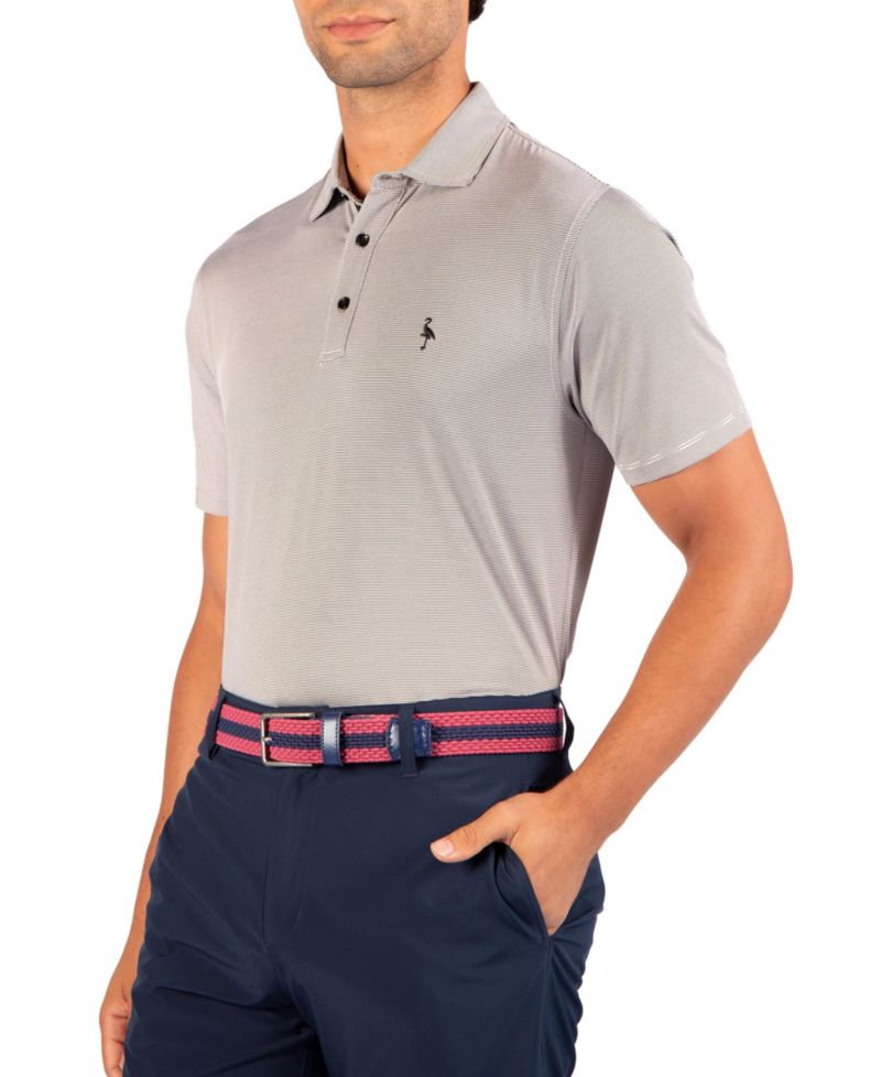 Men's Mini Stripe Performance Polo
