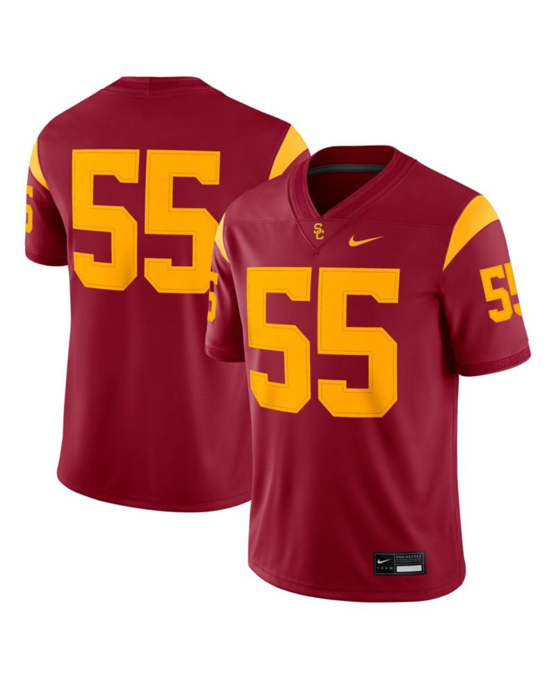 Men's 55 Cardinal USC Trojans Home Game Jersey