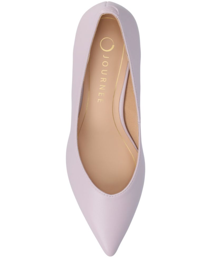 Women's Pammie Pointed Toe Kitten Heel Pumps