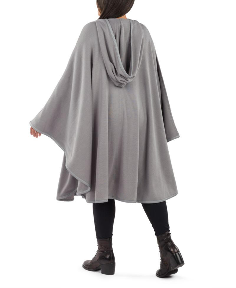 Women's Hooded Cape with Clasp