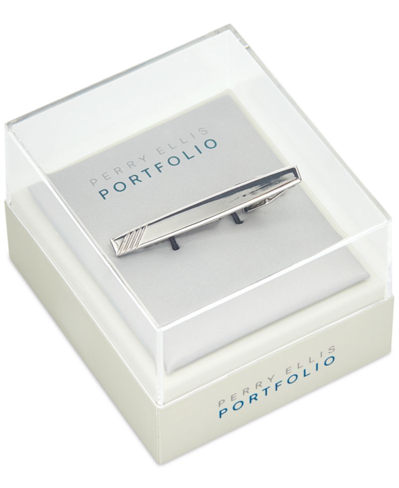 Men's Triple-Stripe Tie Bar