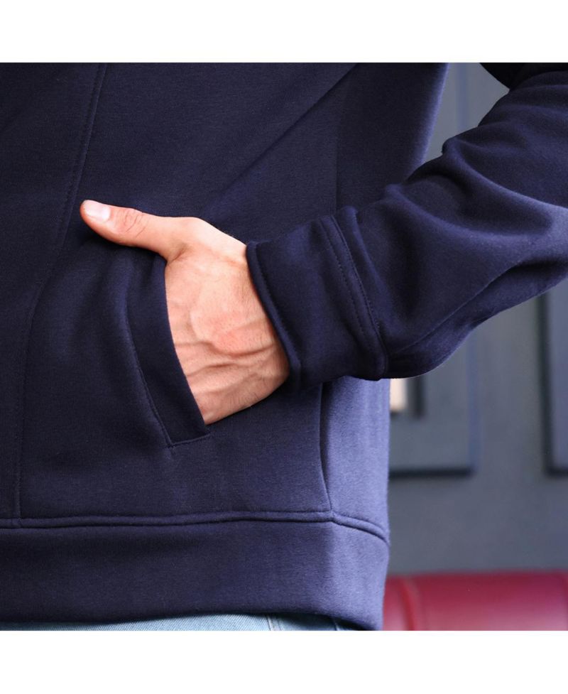 Men's Panel-Stitch Knit Sweatshirt