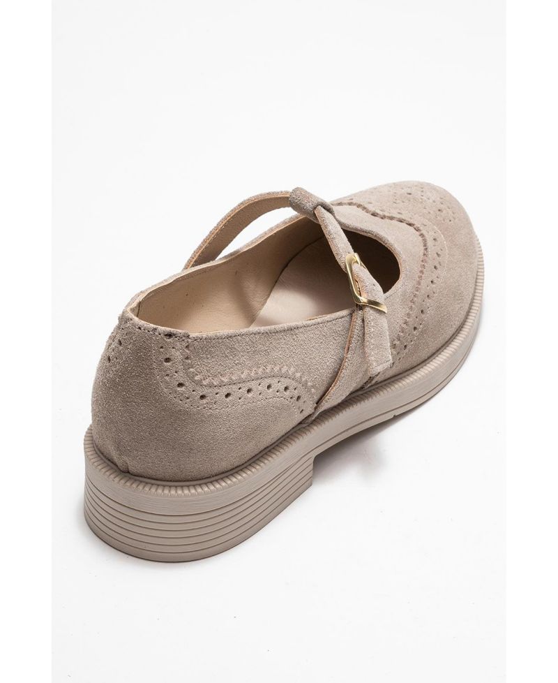 Women's Janney Leather Strap Loafers