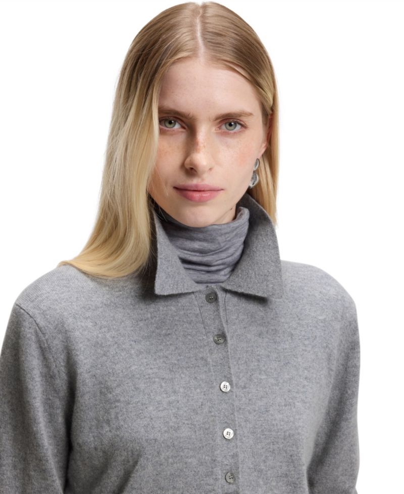 BOSS by Women's Falonsi Cashmere Polo Sweater