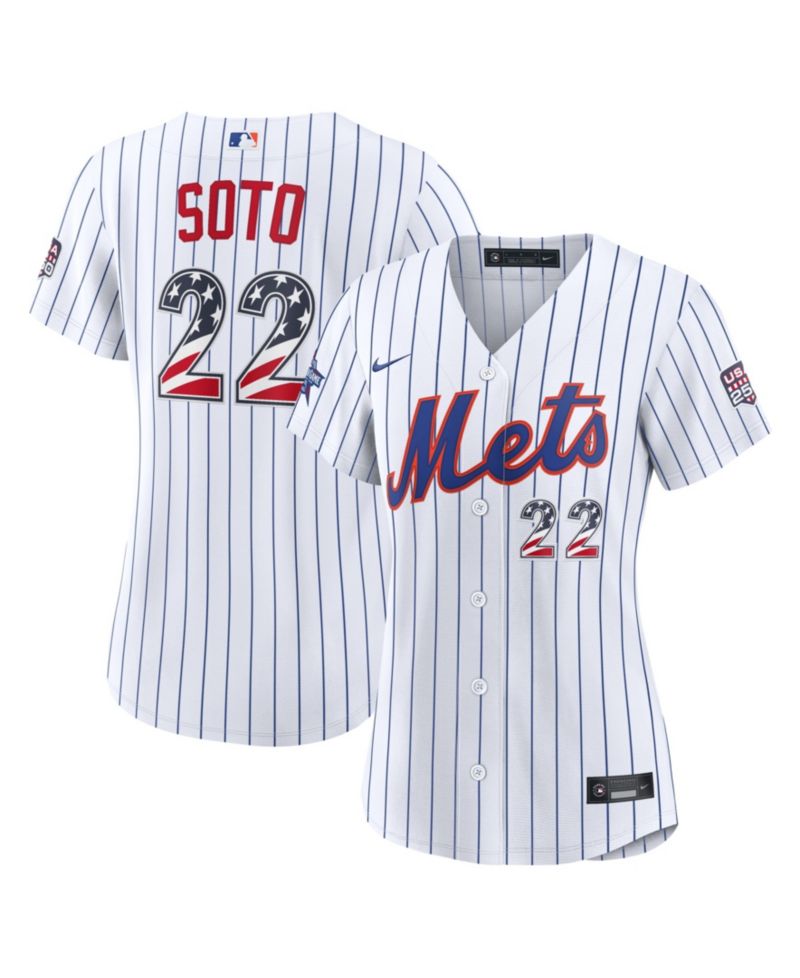 Women's 2026 All-Star Edition Stars Stripes New York Mets Juan Soto White Stadium Jersey