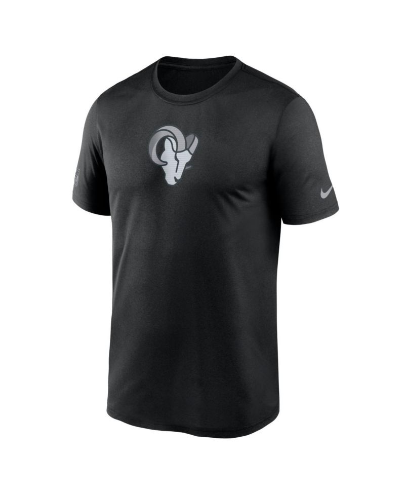 Men's Black Los Angeles Rams Sideline Lead The Charge Legend Dri-FIT T-Shirt