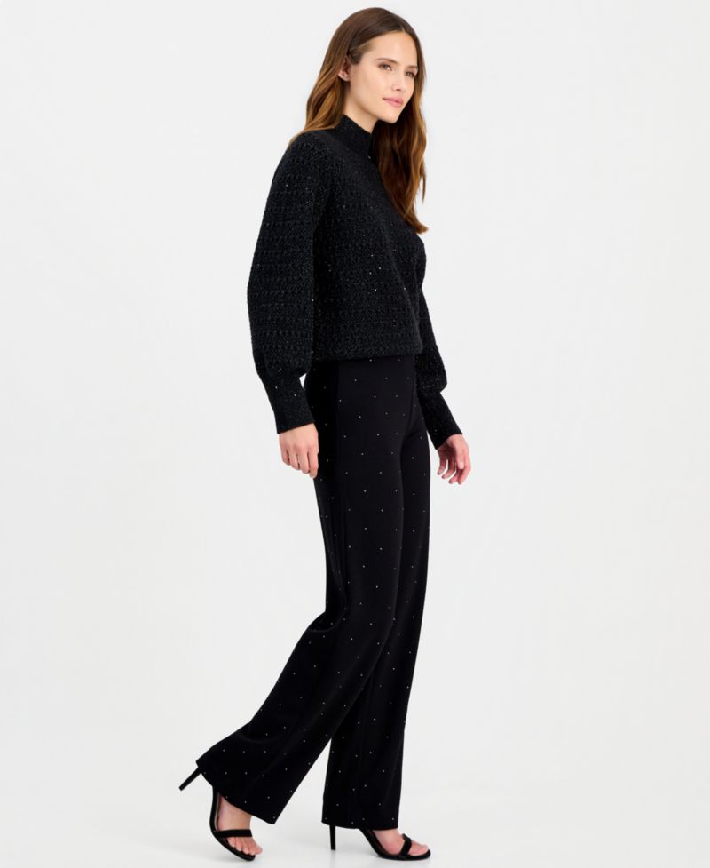 Women's Serenity High-Rise Wide-Leg Pull-On Pants