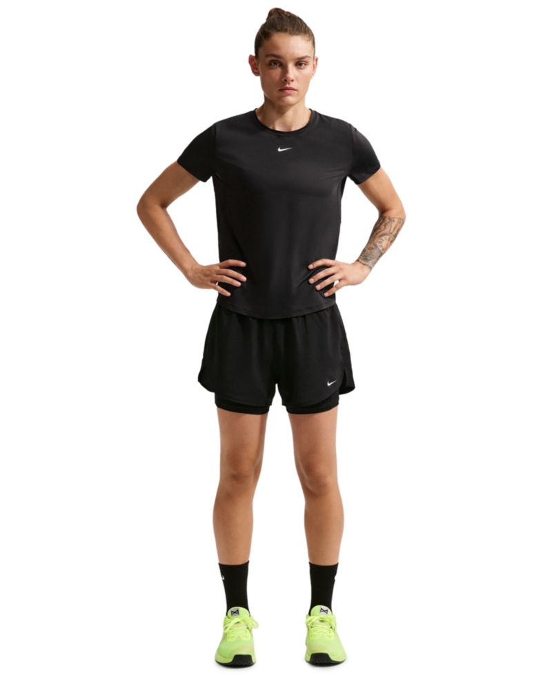 Женские шорты 2-в-1 One Dri-Fit с завышенной талией