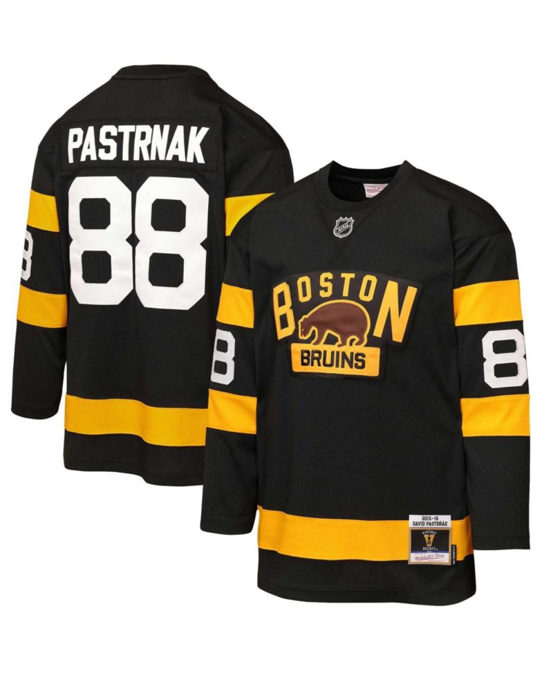 Boys' and Girls' Boston Bruins David Pastrnak 2016 Winter Classic Power Play Jersey