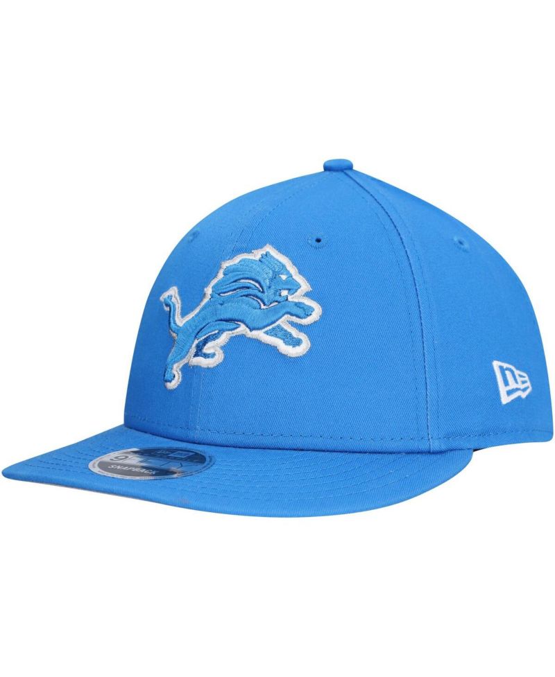 Men's Blue Detroit Lions Main Low Profile 9FIFTY Snapback Hat