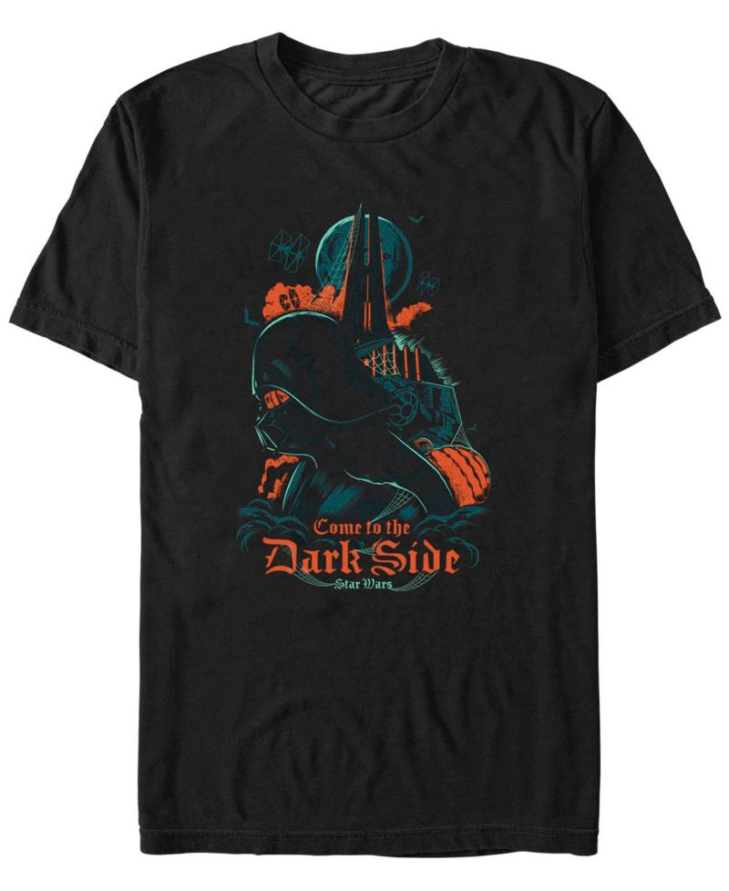 Men's Star Wars the Dark Side Short Sleeves T-shirt