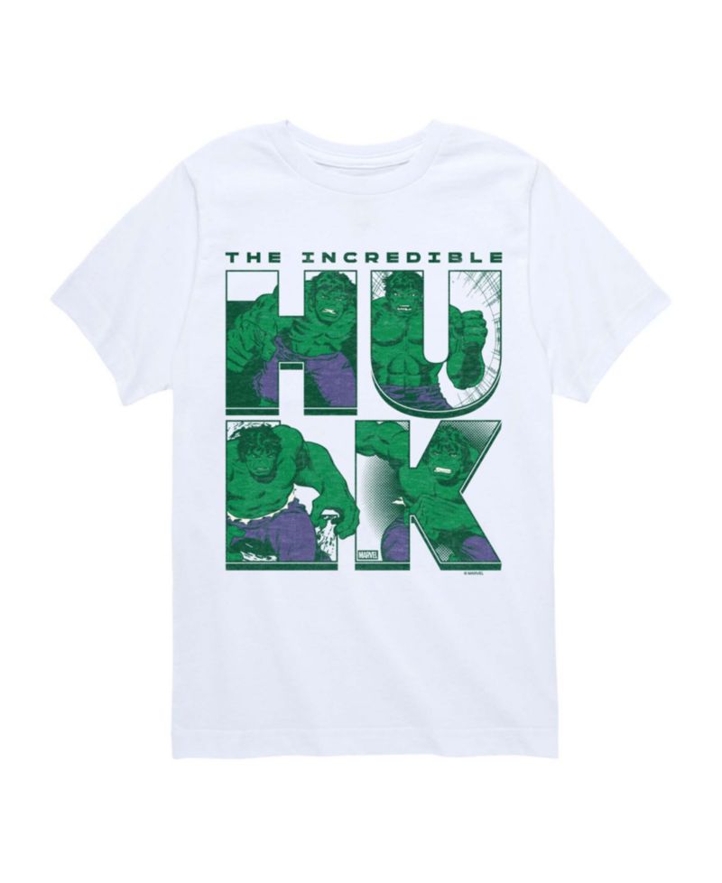 Marvel Boys' 8-20 The Incredible Hulk Short-Sleeve Graphic T-Shirt