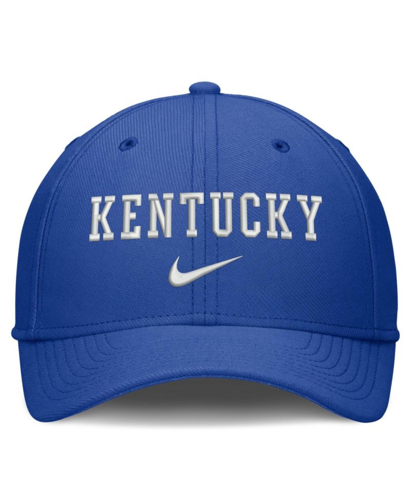 Men's Royal Kentucky Wildcats Rise On-Field SwooshFlex Dri-FIT Flex Hat