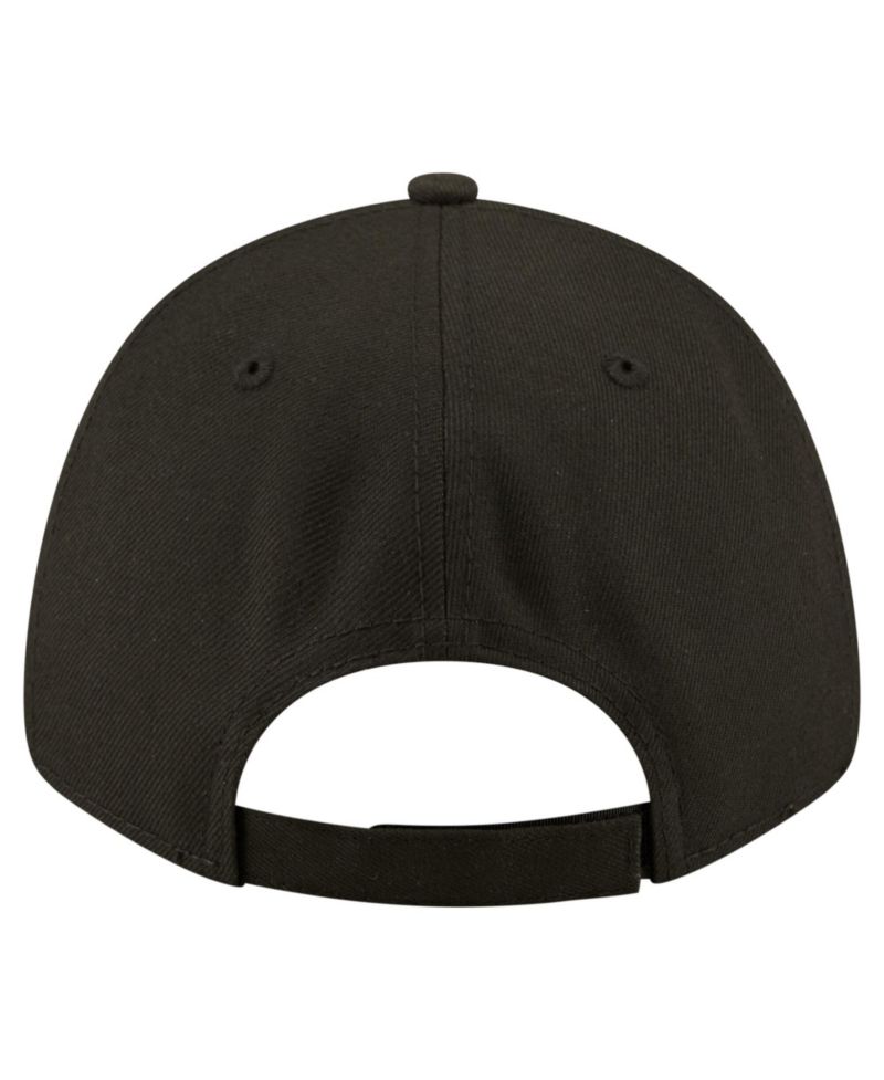 Men's Black Detroit Lions Core Team 9FORTY Adjustable Hat