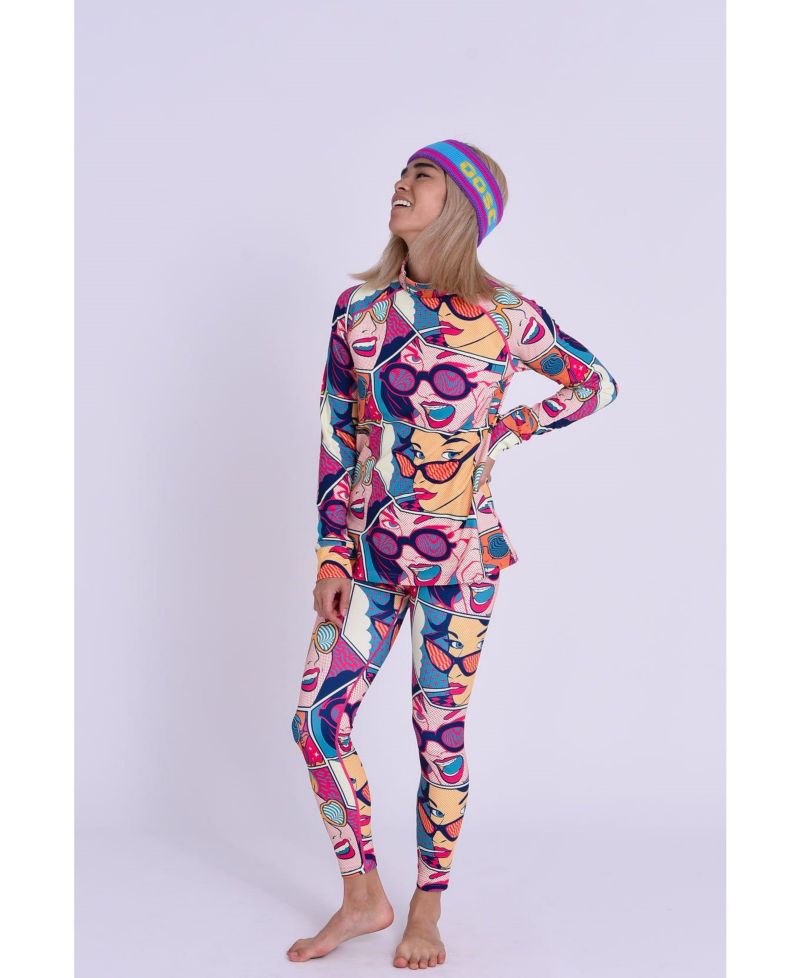 Clothing Women's Baselayer Leggings - Comic Book Candy