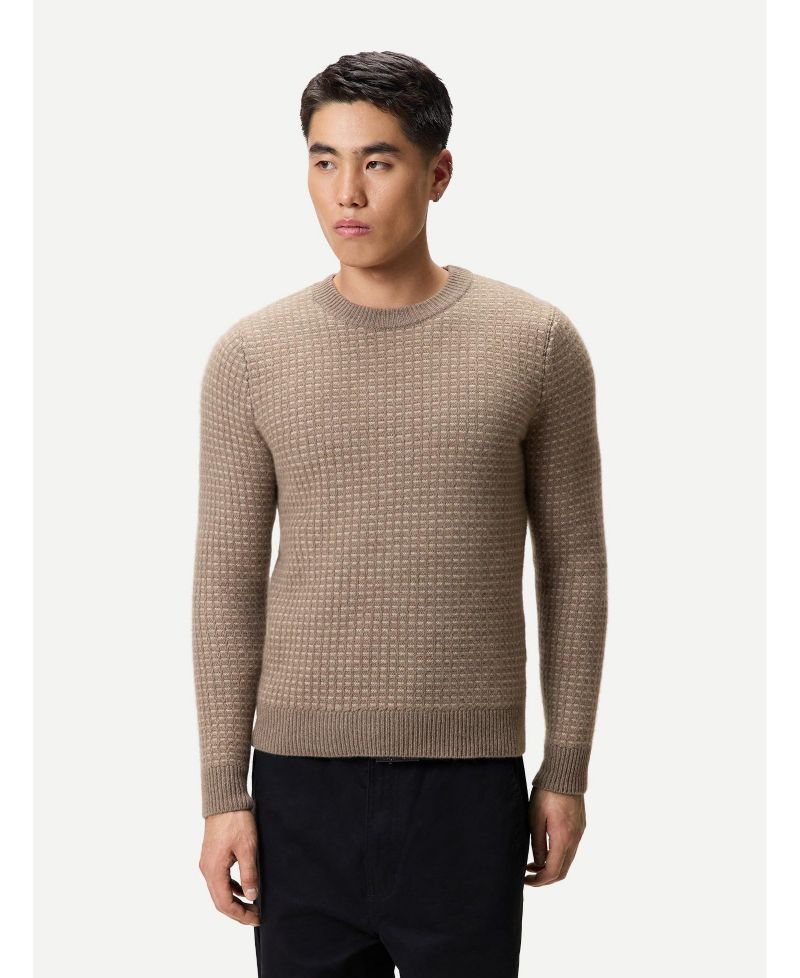 Men's Silk Turtle-Neck Sweater
