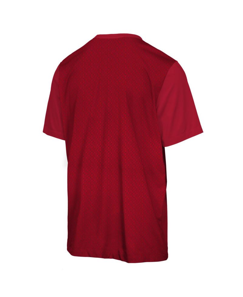 Big Boys and Girls Red Texas Rangers 2026 City Connect Authentic Collection Velocity Dri-FIT T-Shirt