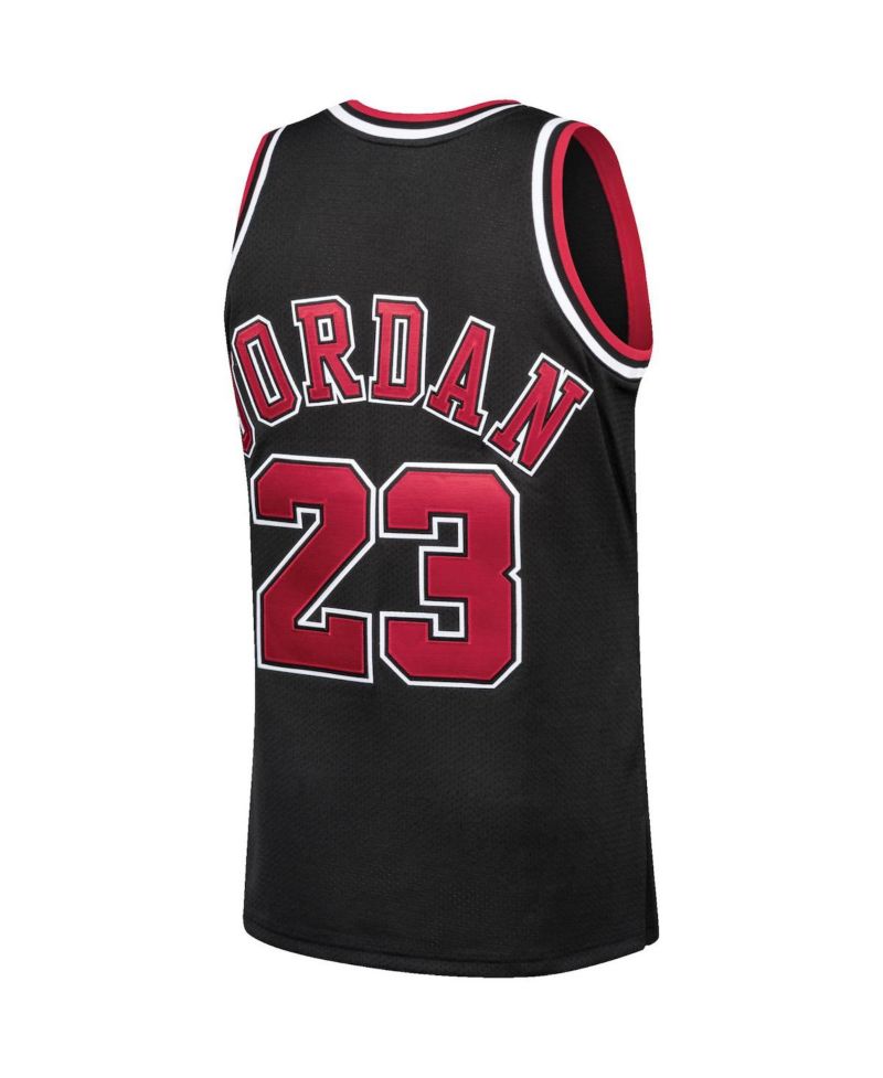 Men's Michael Jordan Chicago Bulls 1997-98 Hardwood Classics Authentic Player Jersey