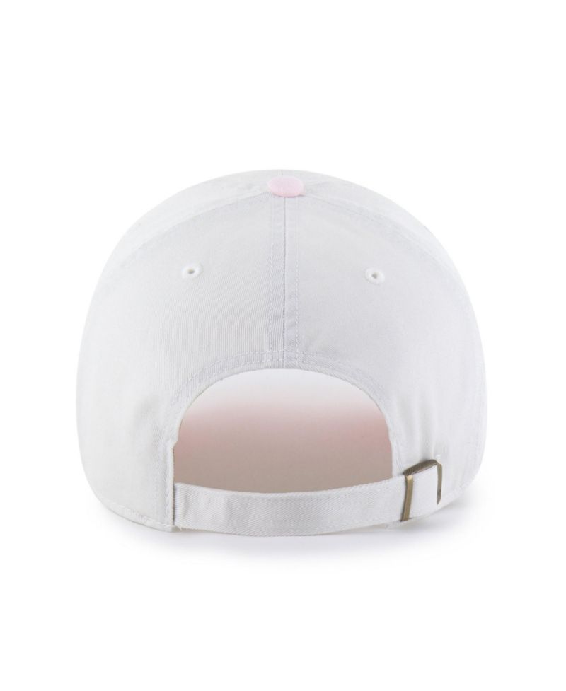 Women's White/Pink Atlanta Braves Gelato Two-Tone Clean Up Adjustable Hat