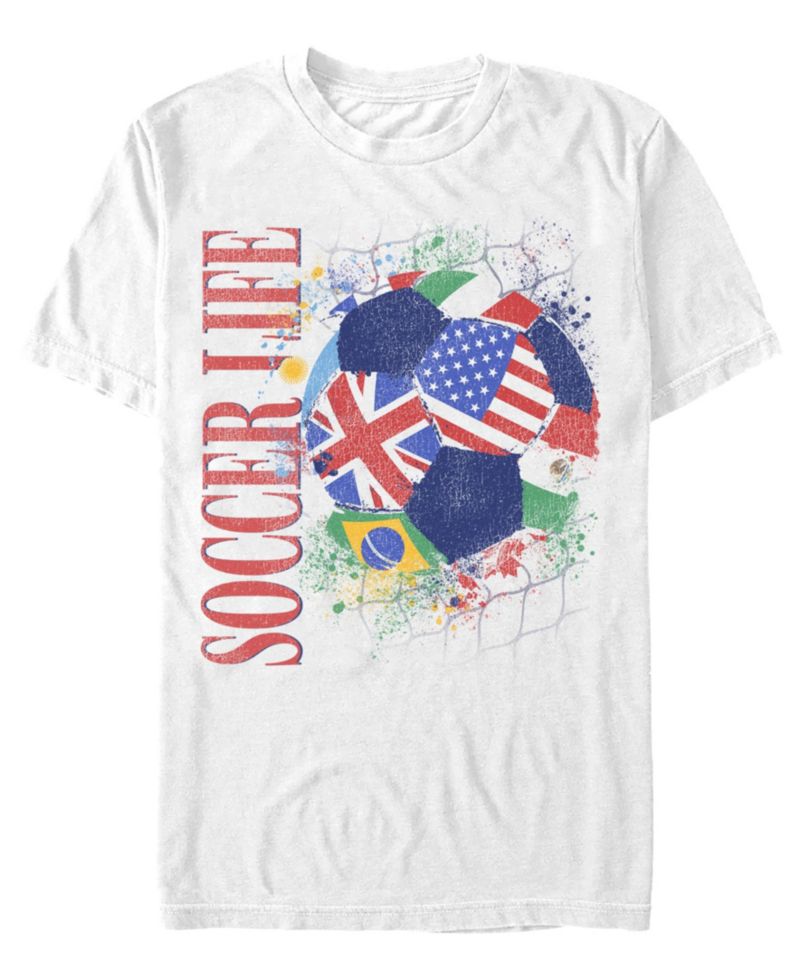 Men's Soccer Is Life Graphic T-Shirt