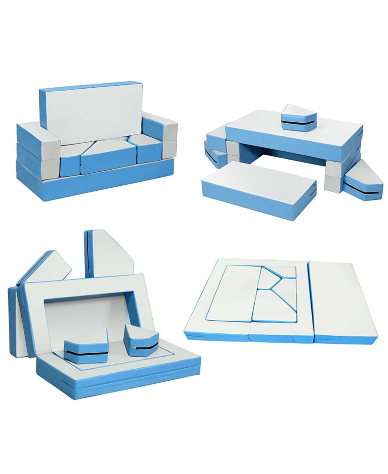 4-in-1 Crawl Climb Foam Shapes Playset Softzone Toy Kids Toddler