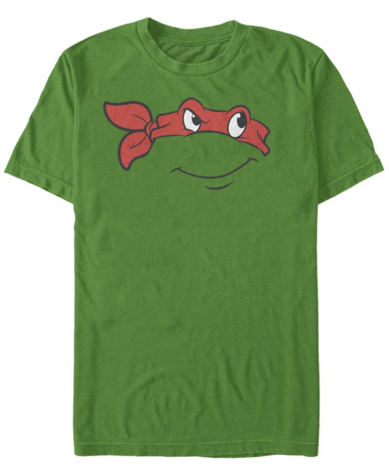 Nickelodeon Teenage Mutant Ninja Turtles Raphael Big Face Short Sleeve T-Shirt