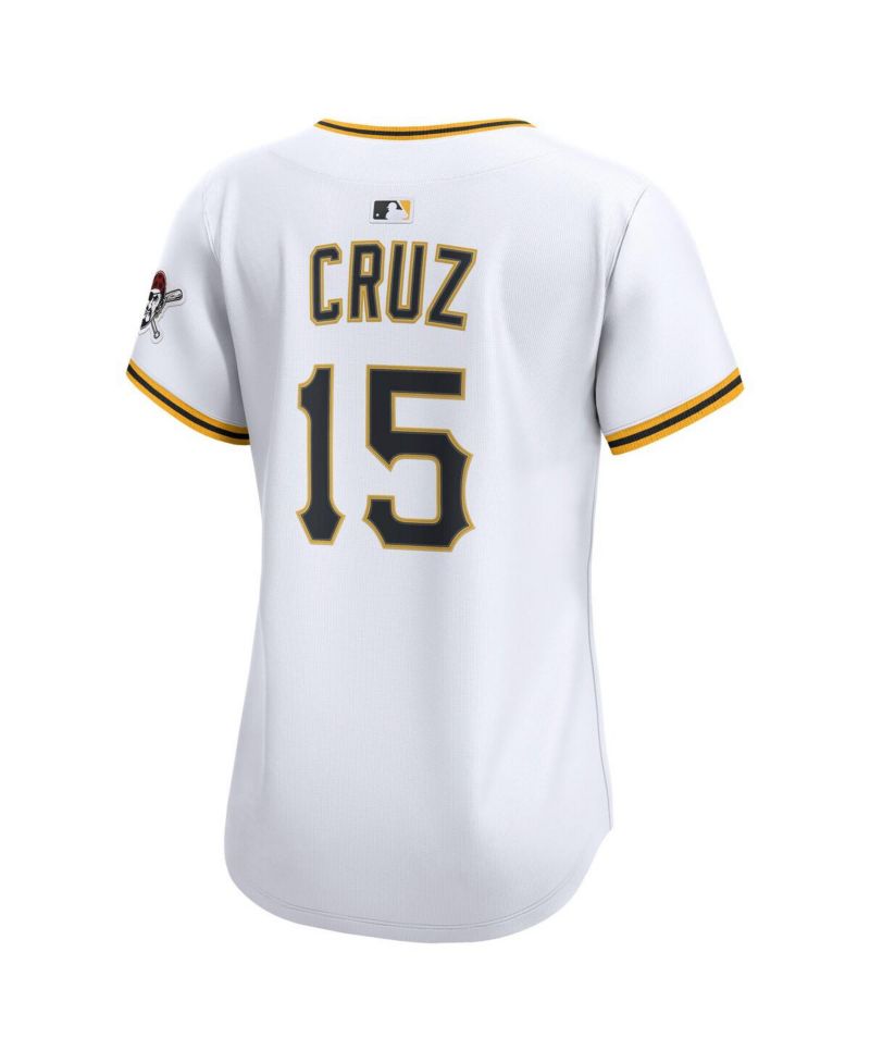Women's Oneil Cruz White Pittsburgh Pirates Home Limited Jersey