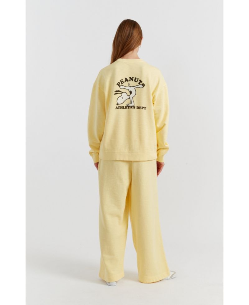 Women's Peanuts Athletics Graphic Cotton Sweatshirt