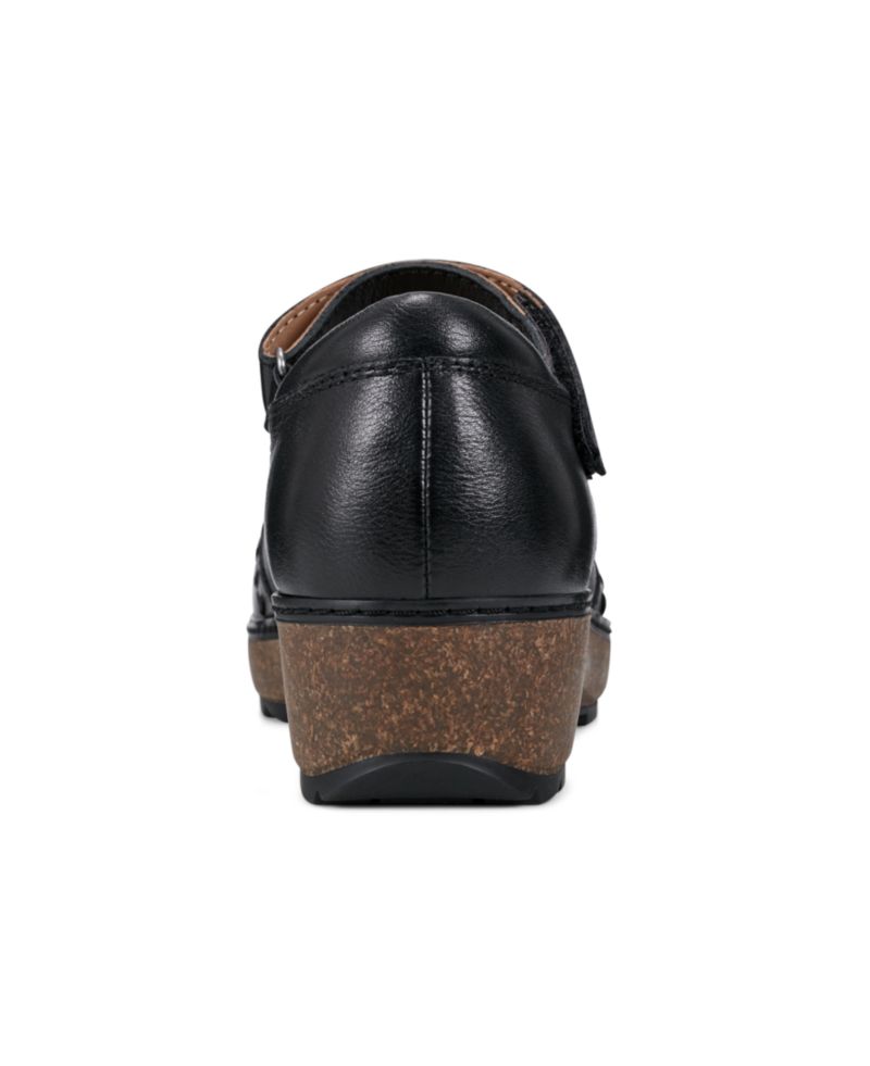 Women's Kalece Leather Stitched Mary Jane Flats