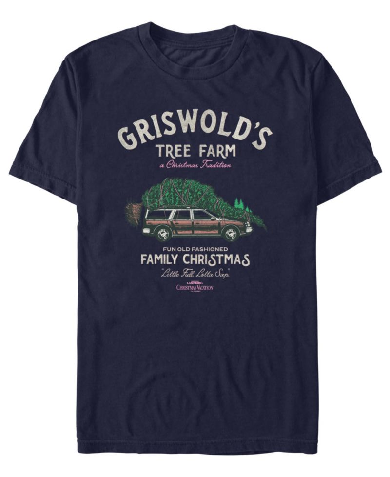 Men's Griswold Holiday Christmas Graphic T-Shirt