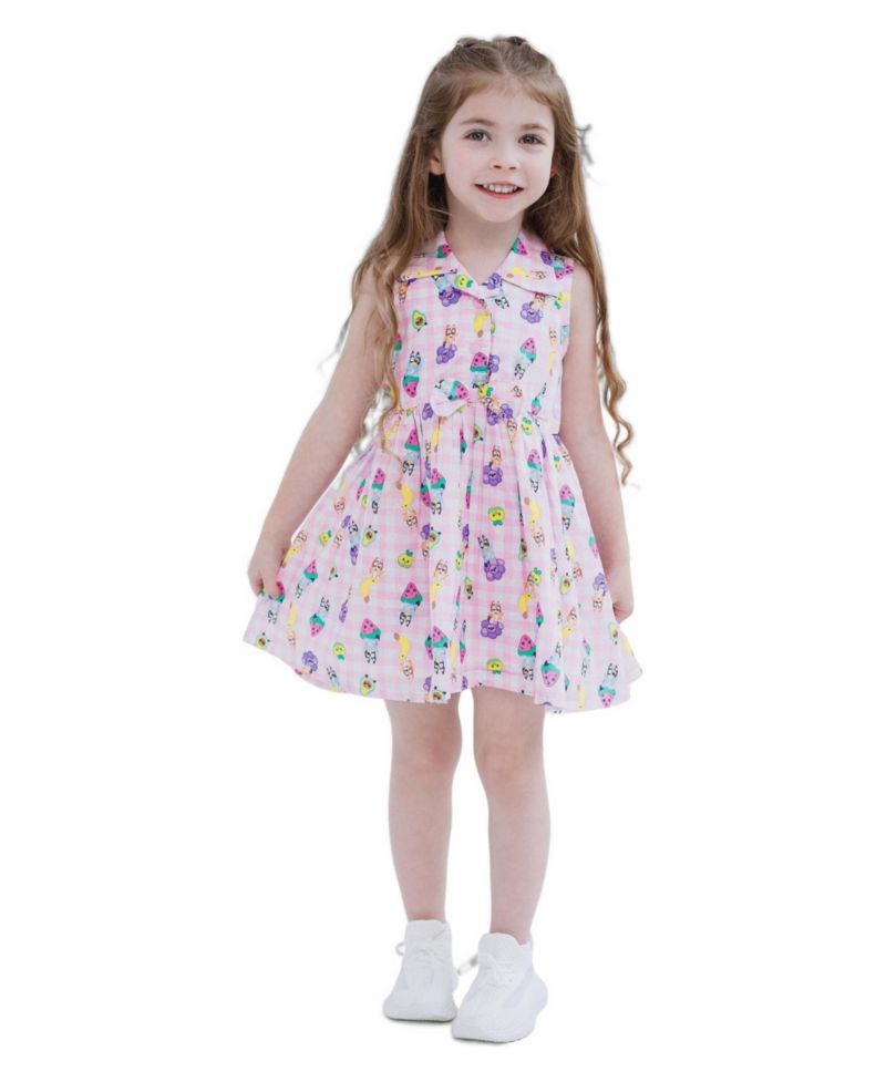 Big Girls (5-10) Sleeveless Flare Dress