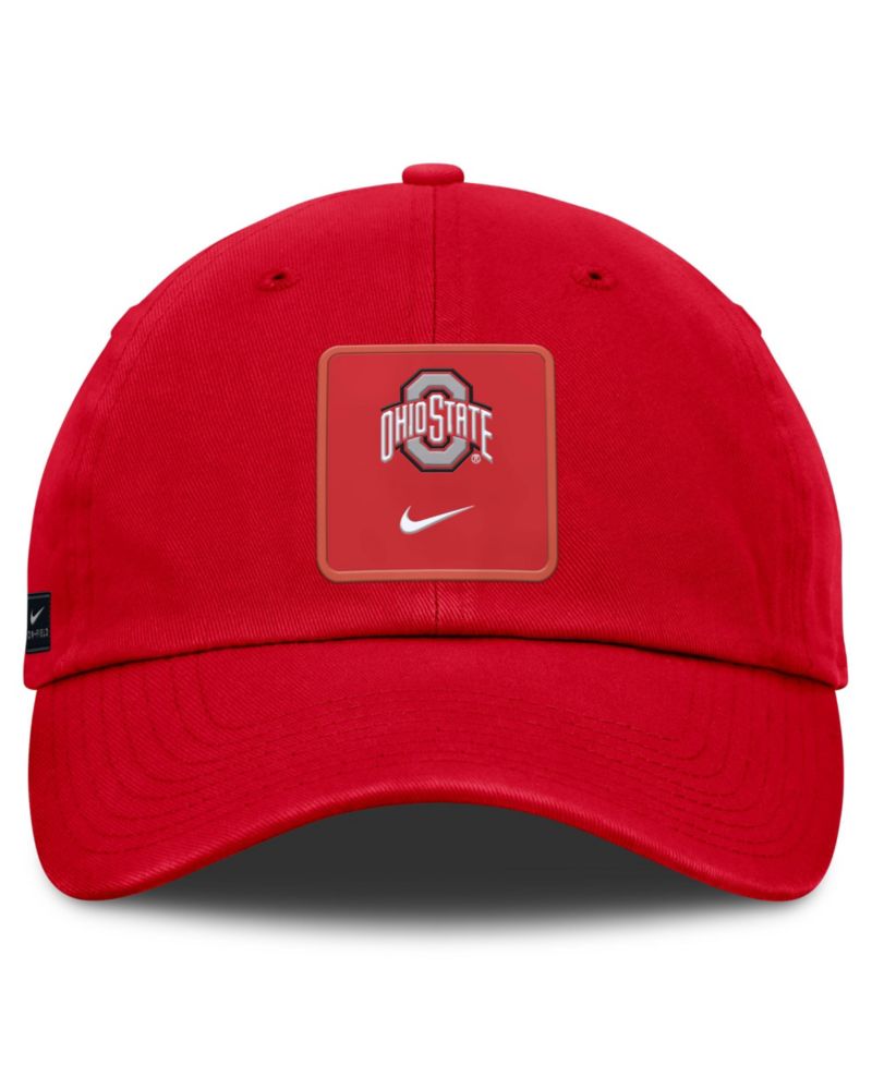 Men's and Women's Scarlet Ohio State Buckeyes 2026 Sideline Club Adjustable Hat