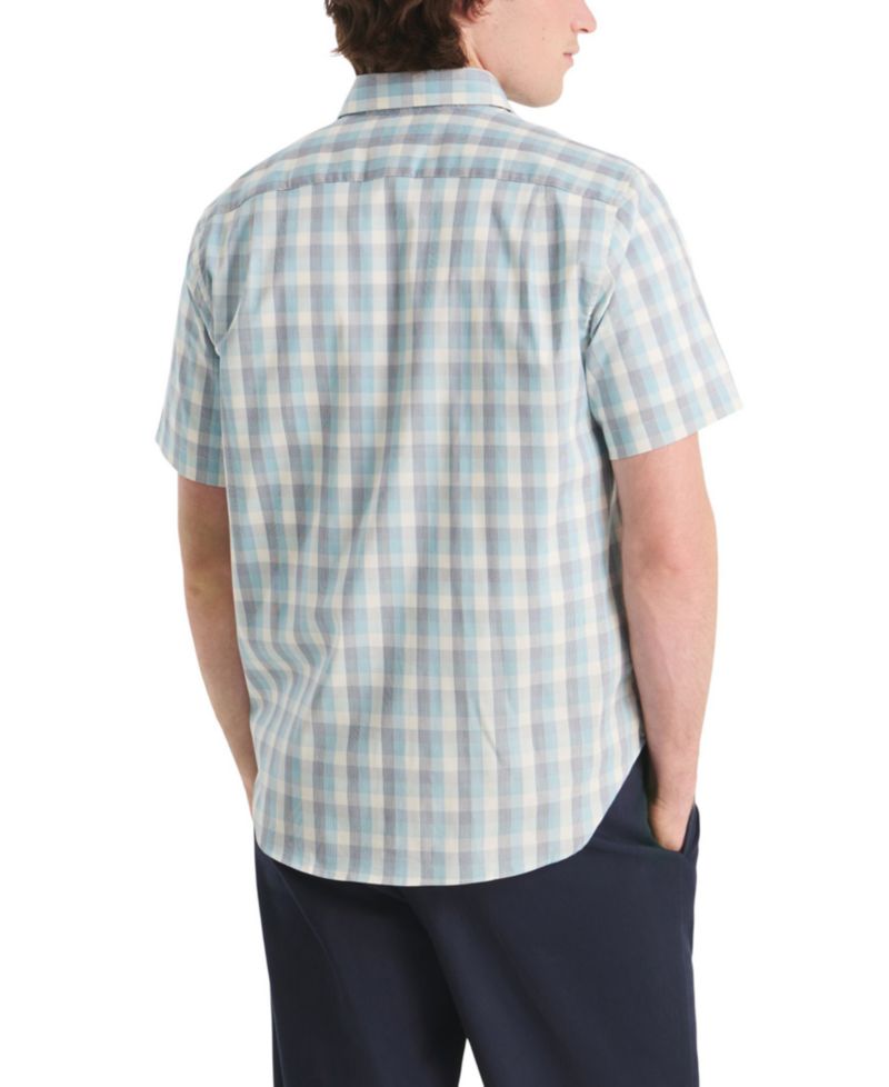 Men's Plaid Short-Sleeve Shirt