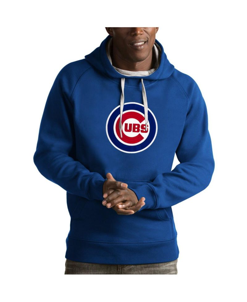 Men's Royal Chicago Cubs Victory Pullover Hoodie