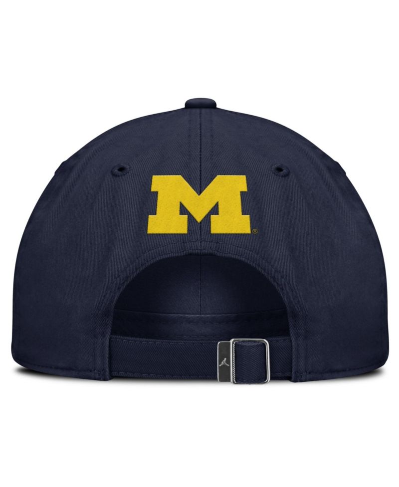 Men's and Women's Navy Michigan Wolverines Primetime Chant Club Adjustable Hat