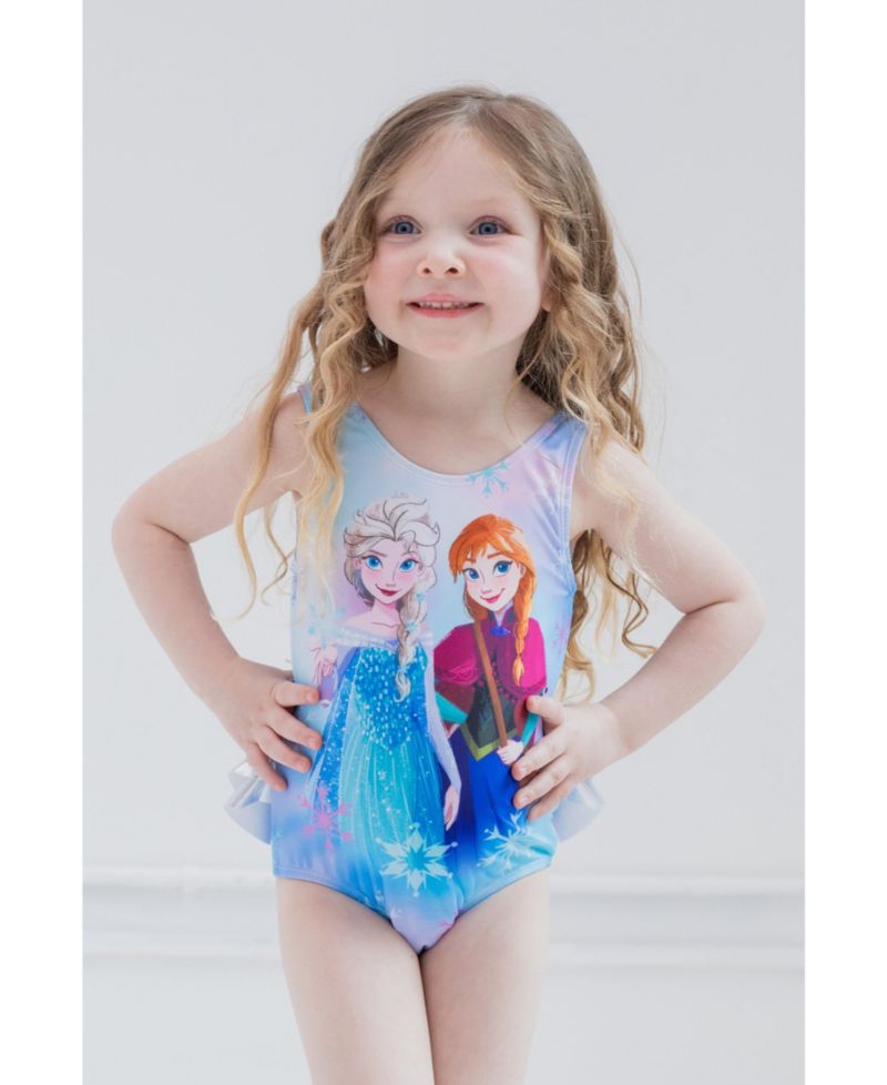 Girls' Sleeveless One Piece Swimwear