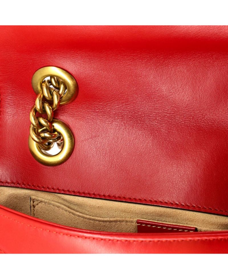Mini GG Marmont Flap Bag Matelasse Leather