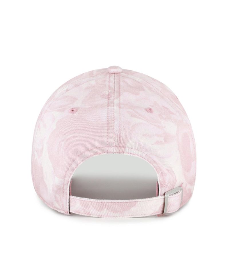 Women's '47 Pink Washington Nationals Gardenia Clean Up Adjustable Hat