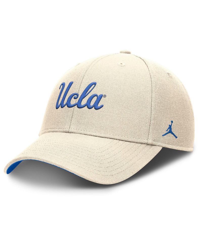Men's Natural UCLA Bruins Rise Primetime Performance Trucker Adjustable Hat