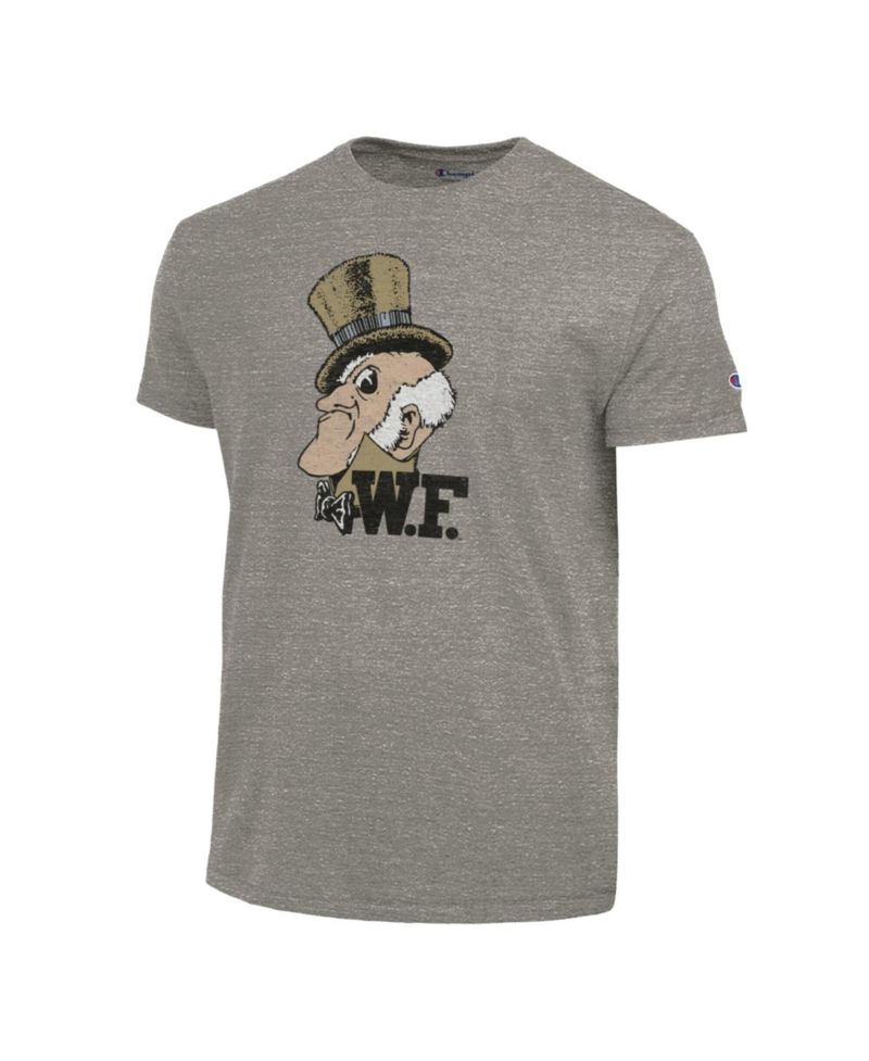 Men's Charcoal Wake Forest Demon Deacons Triumph Tri-Blend T-Shirt