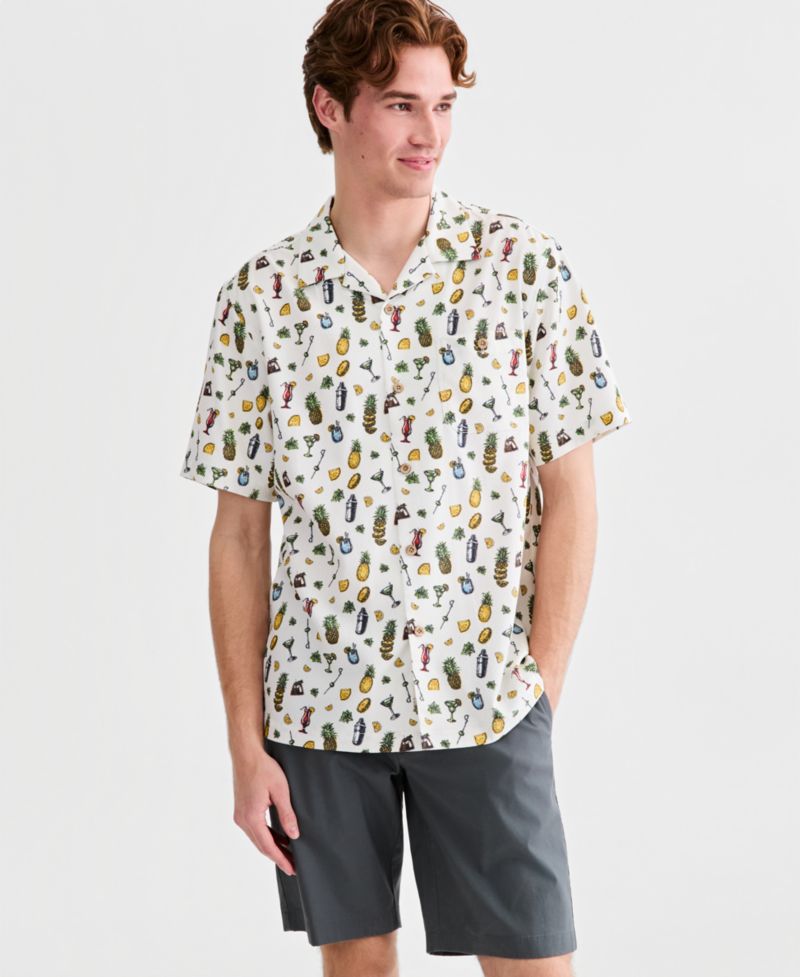 Men's Coastal Ease Shake and Sip Shirt