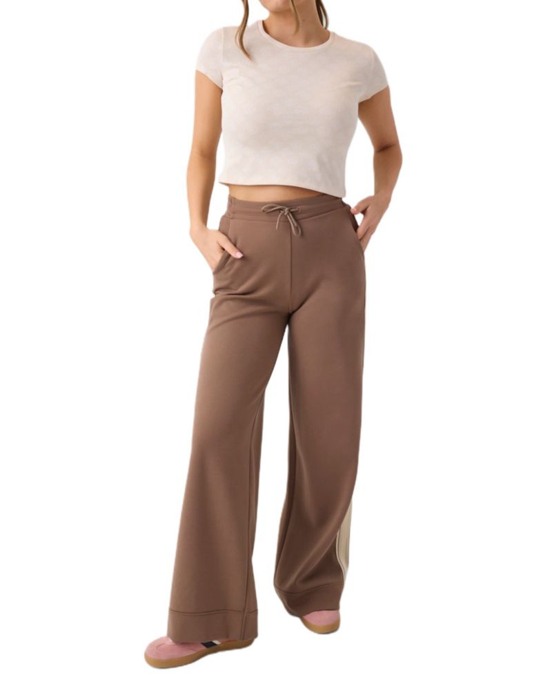 Women's Marilu Allover Jacquard Cropped Short-Sleeve T-Shirt