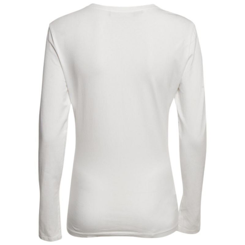 Women's Logo Rhinestone Jersey Long Sleeve T-Shirt