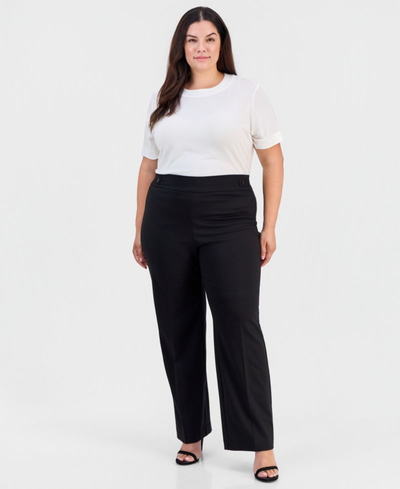 Women's Pull-On Side Tab Trousers