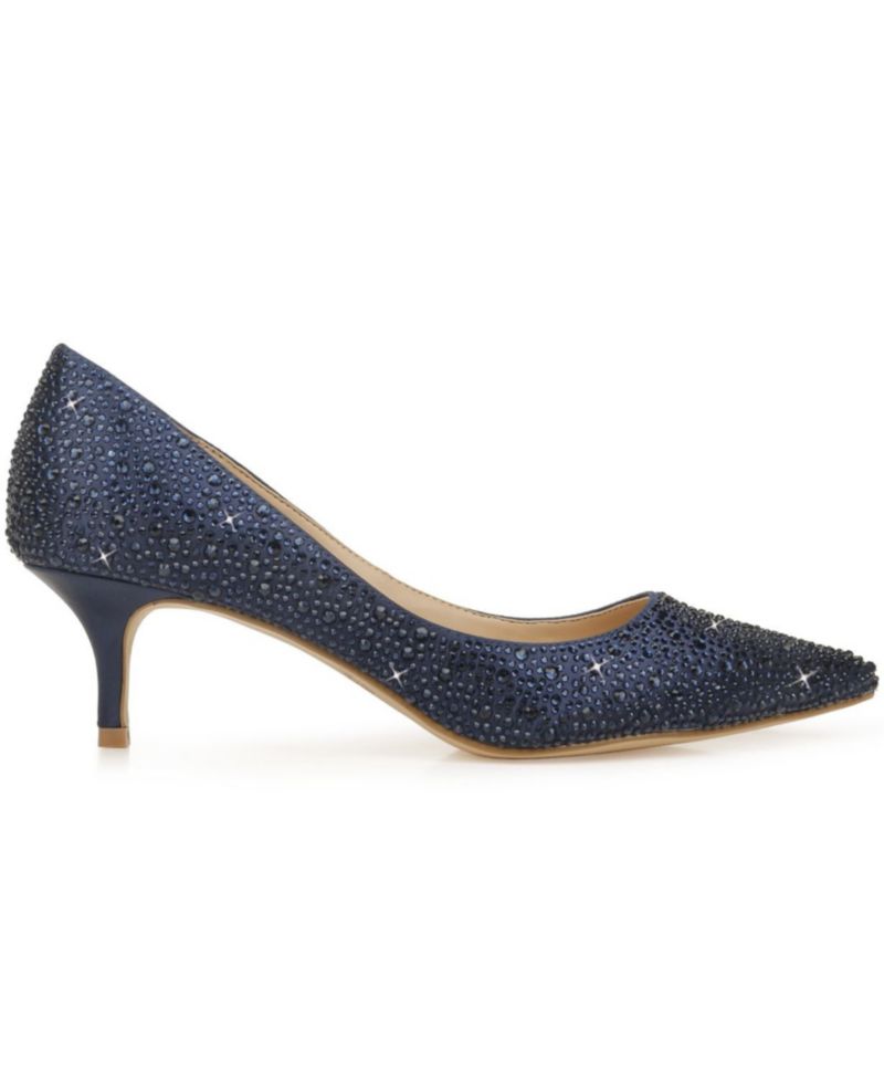 Women's Frenchie Kitten Heel Evening Pumps